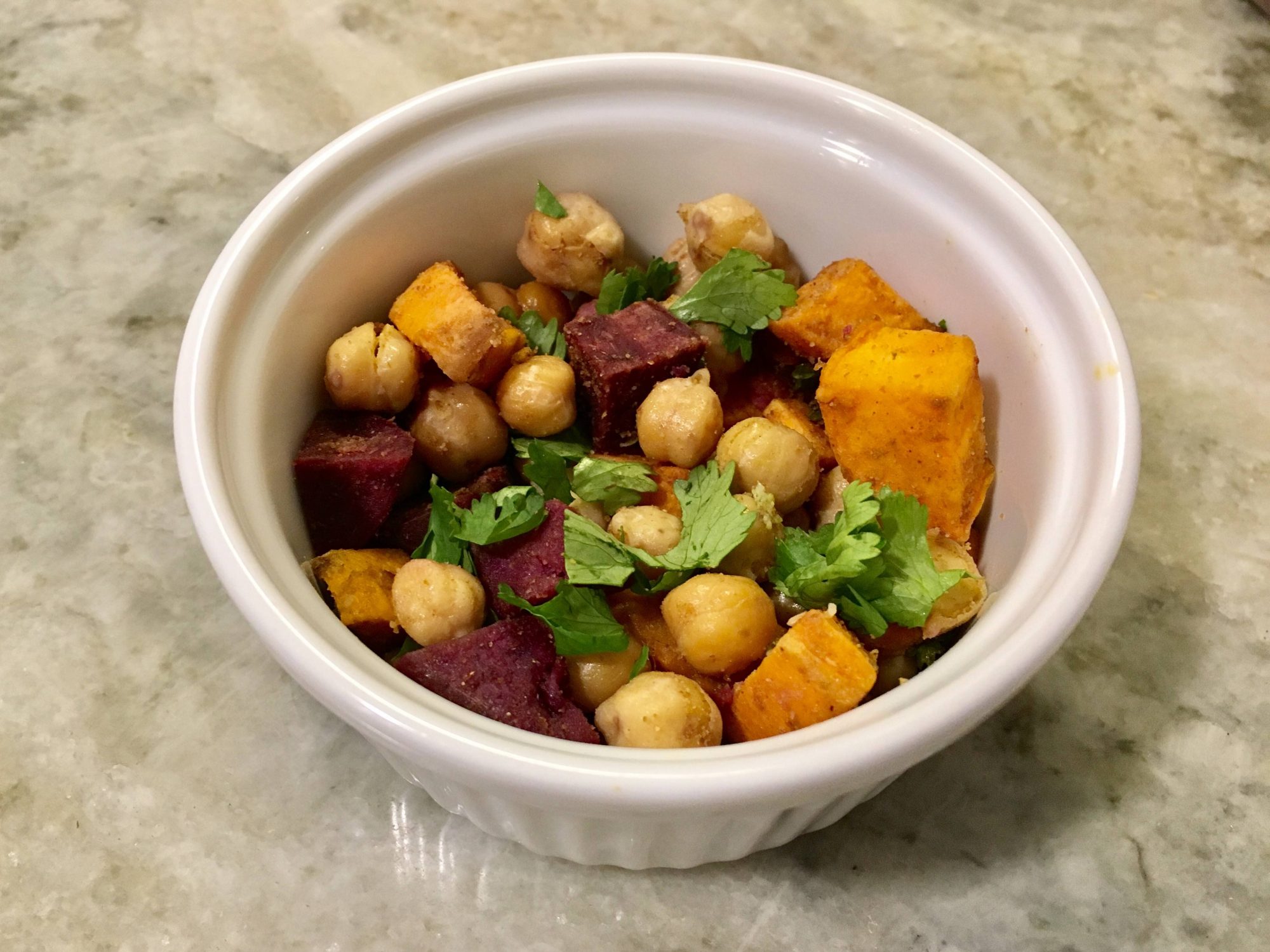 Chickpea Sweet Potato Salad 