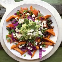 Loaded Sweet Potato Fries