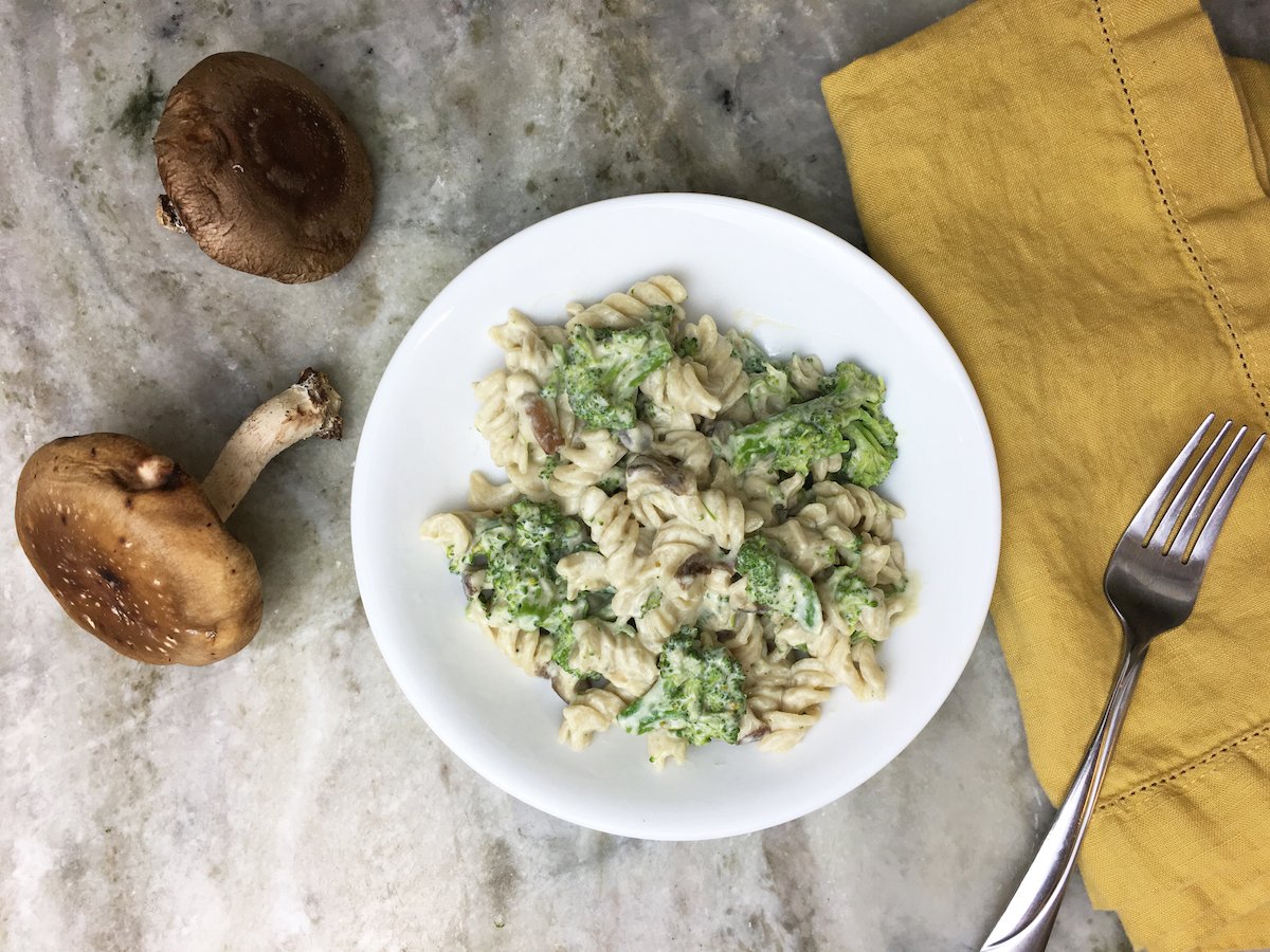 Creamy Vegan Mushroom Pasta