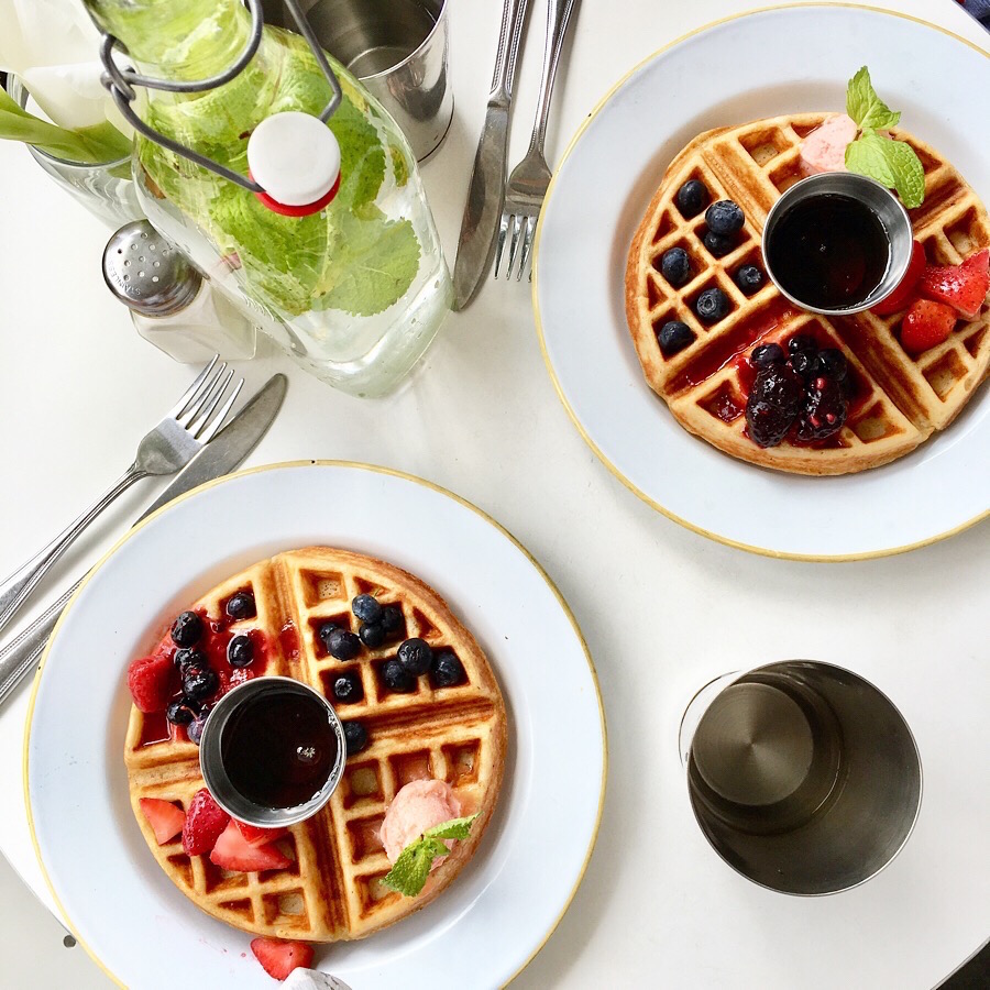 'Weekend Waffles' from The Butcher's Daughter brunch