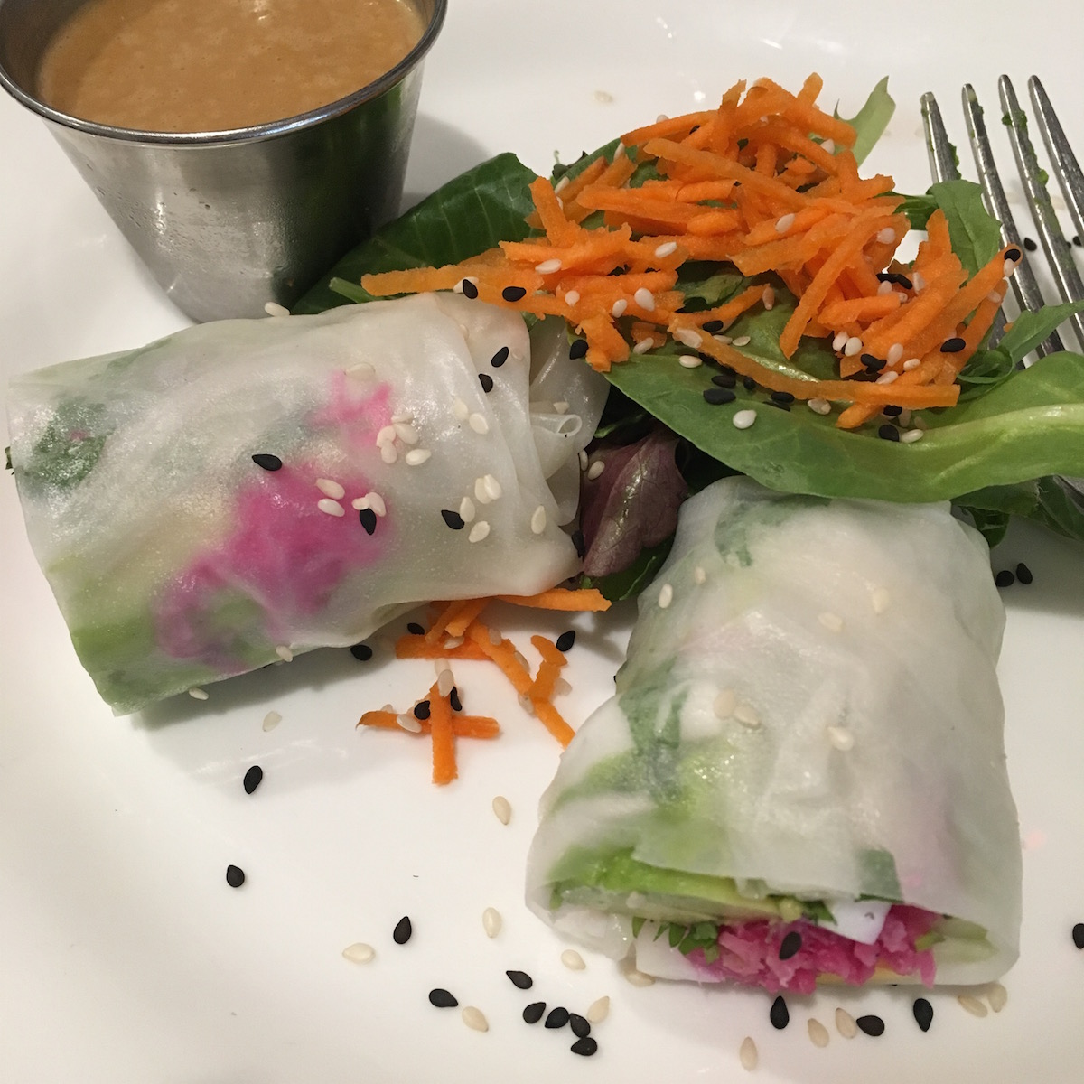 Crystal Rolls from Candle Cafe.