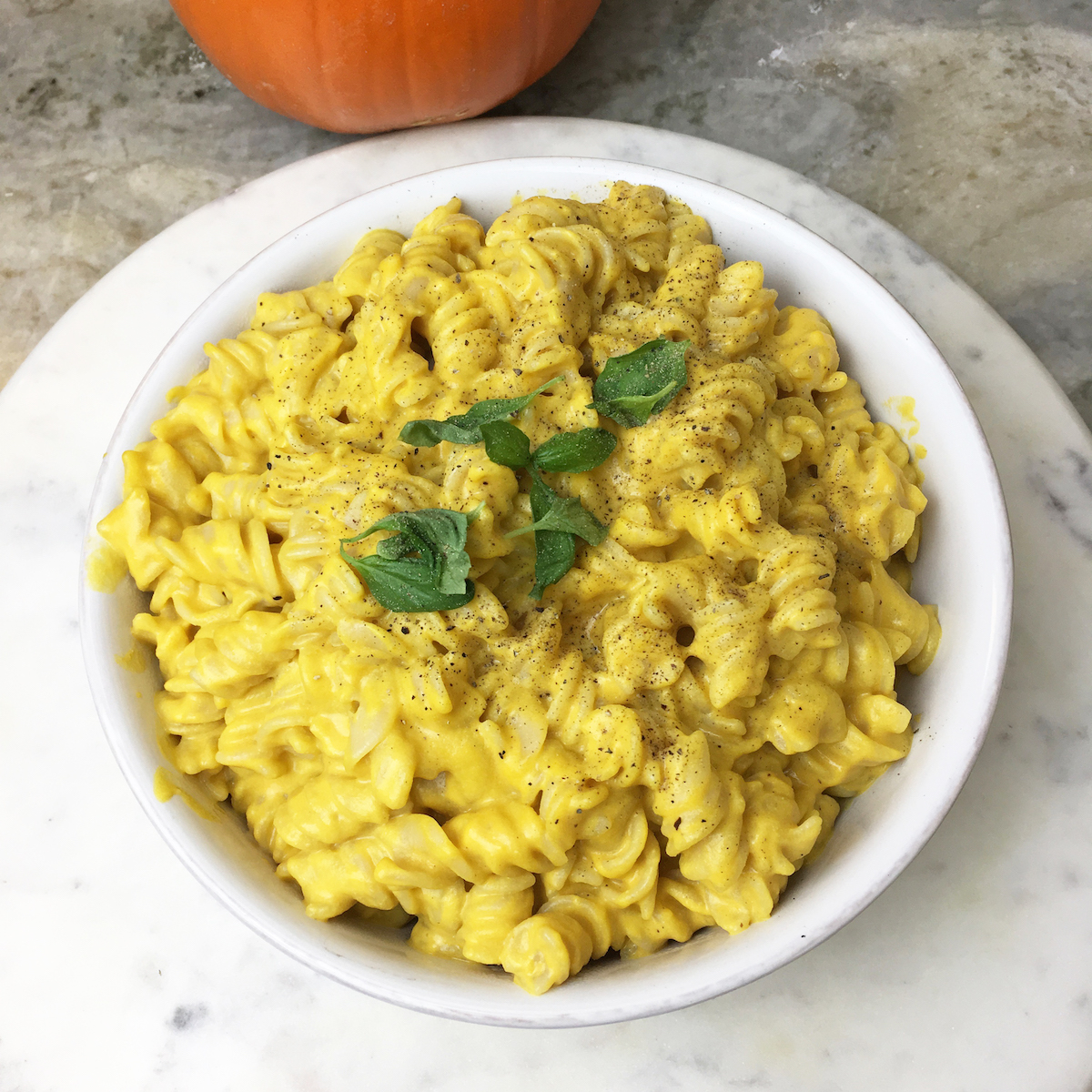 Creamy Vegan Pumpkin Pasta