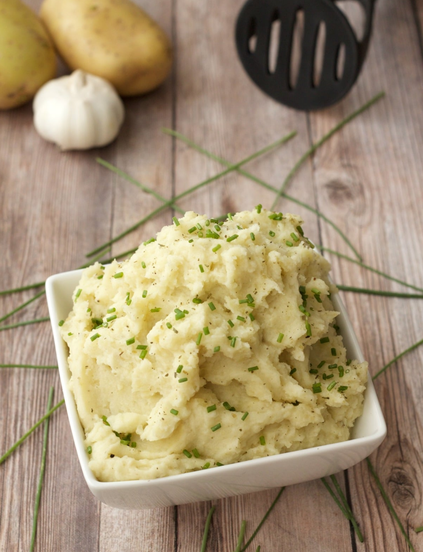 Vegan Garlic Mashed Potatoes