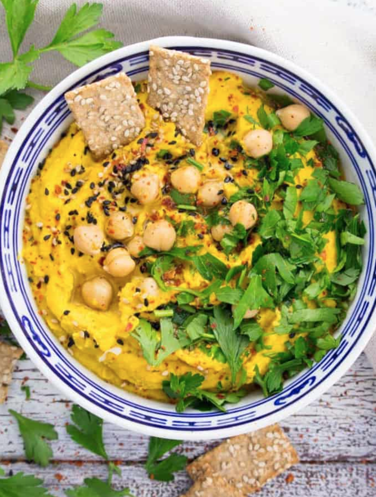 Easy Pumpkin Hummus