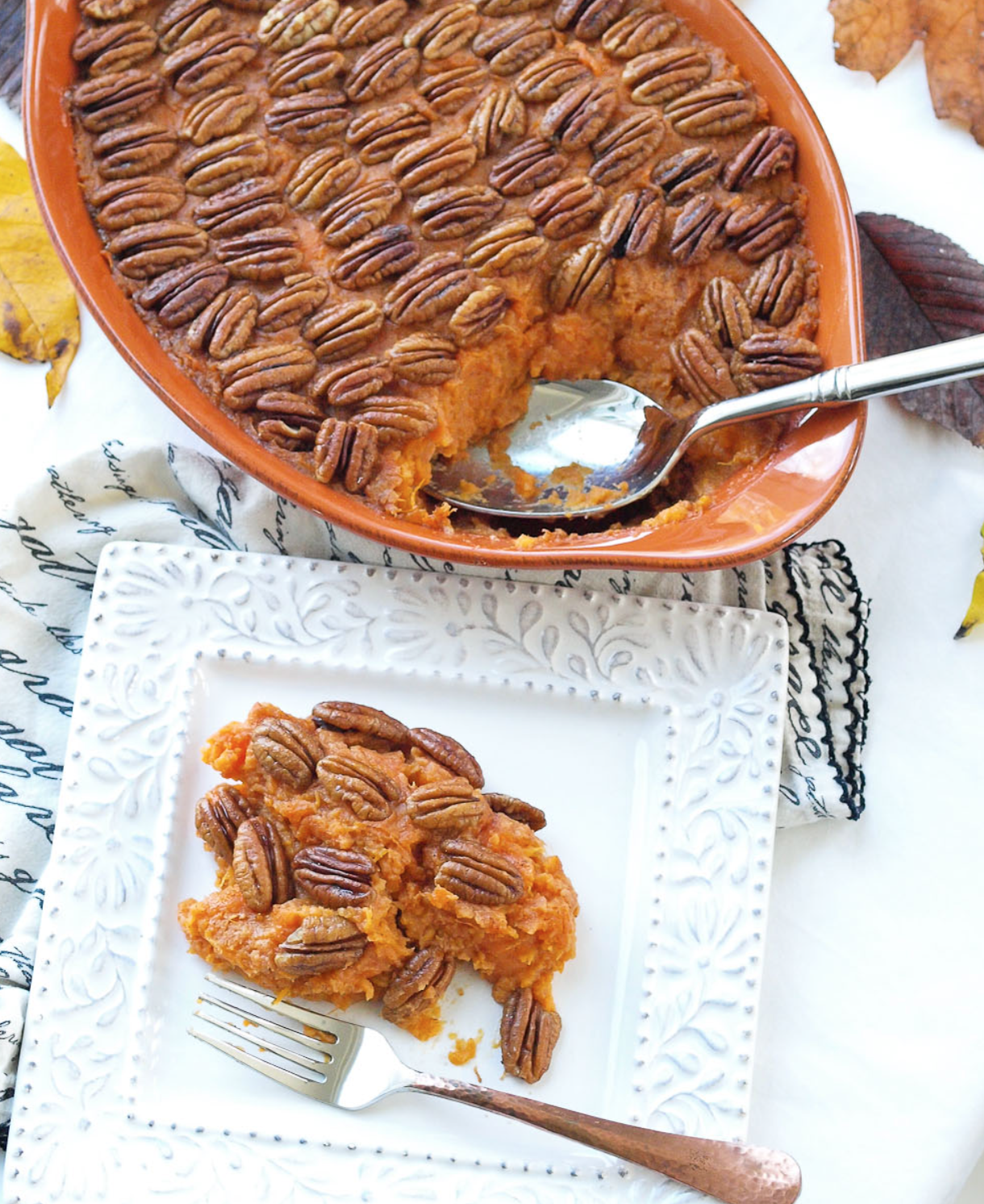 Vegan Sweet Potato Casserole