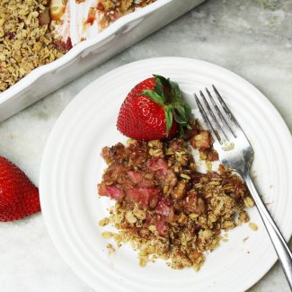 Strawberry Rhubarb Crisp