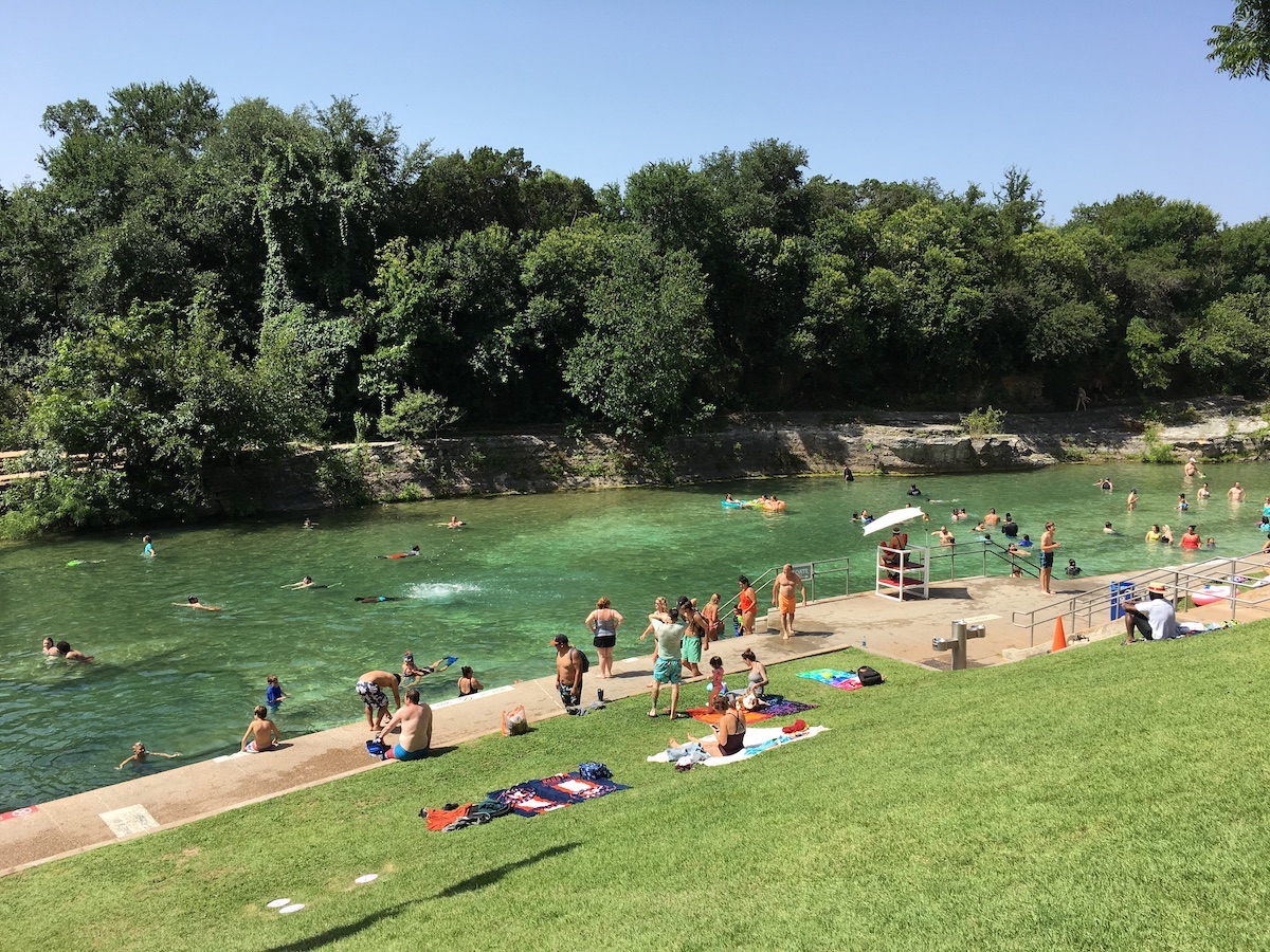 Barton Springs is pure magic! 