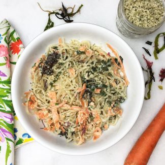 The Benefits of Seaweed + Kelp Noodle Salad Recipe
