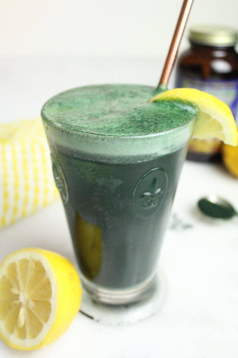 Spirulina Lemonade The Refined Hippie