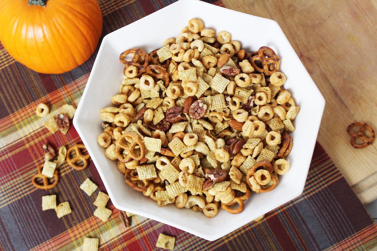 Healthy Vegan Chex Mix