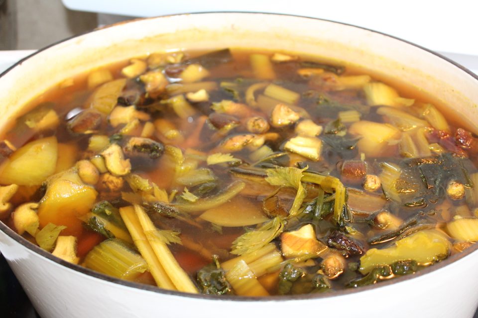 Gut healing vegetable broth