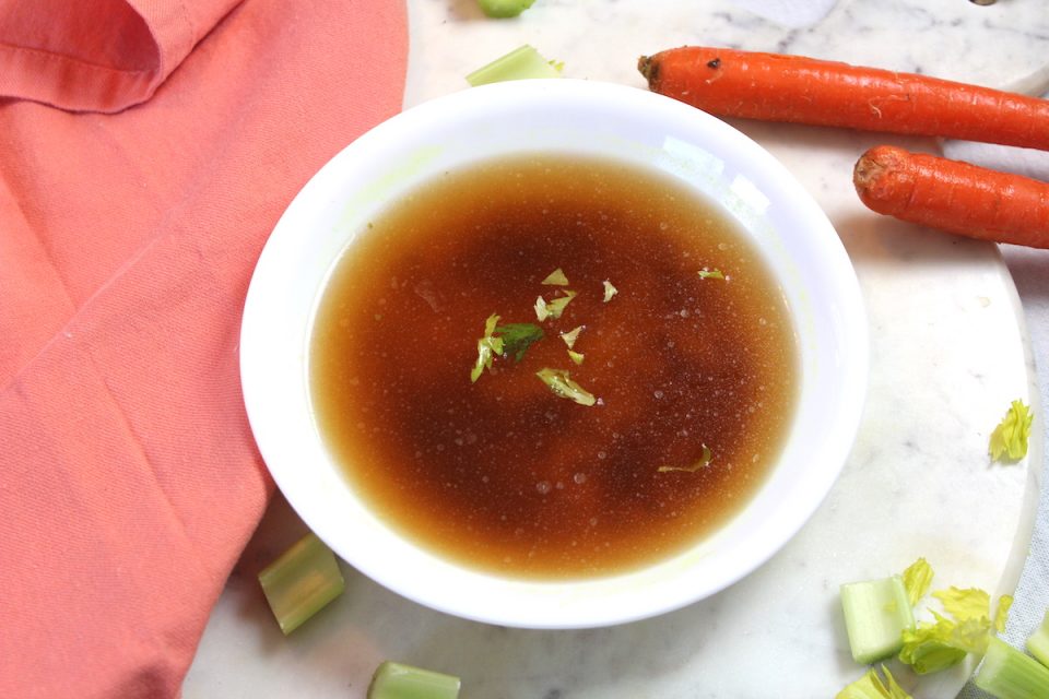 Gut healing vegetable broth