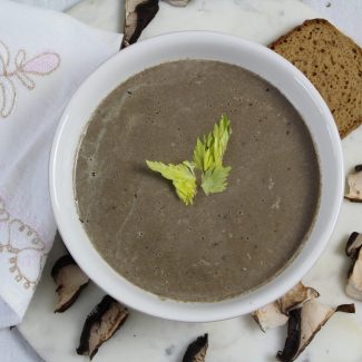 Vegan Cream of Mushroom Soup