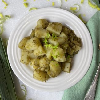 Sautéed Leeks and Potatoes