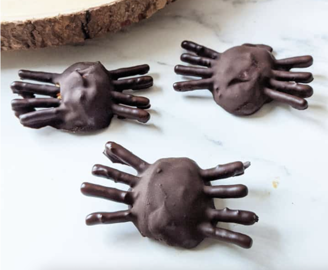 Chocolate Spider Bites